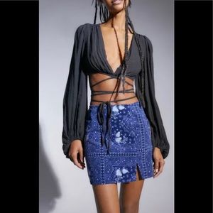 NWOTS*** URBAN OUTFITTERS CORDUROY MIAMI MINI SKIRT SIZE: X-SMAL